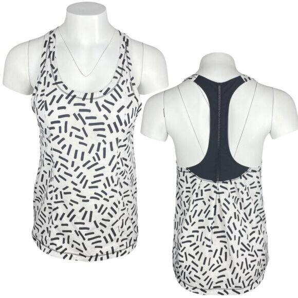 LULULEMON RARE Seawheeze 2015 Lightened Up Singlet Tank Sz 6 - Picture 1 of 9